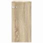 Preview: Beistelltisch Sonoma-Eiche 29,6 x 29,6 x 60 cm Holzwerkstoff