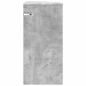 Preview: Beistelltisch Beton Grau 29,6 x 29,6 x 60 cm Holzwerkstoff