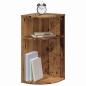 Preview: Beistelltisch Altholz 29,6 x 29,6 x 60 cm Holzwerkstoff