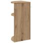 Preview: Beistelltisch Artisan-Eiche 29,6 x 29,6 x 60 cm Holzwerkstoff