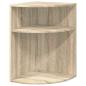 Preview: Beistelltisch Sonoma-Eiche 39,7 x 39,7 x 60 cm Holzwerkstoff