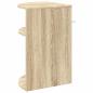Preview: Beistelltisch Sonoma-Eiche 39,7 x 39,7 x 60 cm Holzwerkstoff