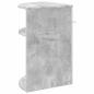 Preview: Beistelltisch Beton Grau 39,7 x 39,7 x 60 cm Holzwerkstoff