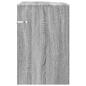 Preview: Beistelltisch Graues Sonoma 39,7 x 39,7 x 60 cm Holzwerkstoff