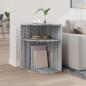 Preview: Beistelltisch Graues Sonoma 39,7 x 39,7 x 60 cm Holzwerkstoff