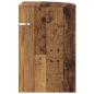 Preview: Beistelltisch Altholz 39,7 x 39,7 x 60 cm Holzwerkstoff