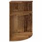 Preview: Beistelltisch Altholz 39,7 x 39,7 x 60 cm Holzwerkstoff