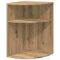 Preview: Beistelltisch Artisan-Eiche 39,7 x 39,7 x 60 cm Holzwerkstoff
