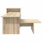 Preview: Konsolentisch Sonoma-Eiche 80 x 50 x 225 cm Holzwerkstoff