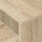 Preview: Konsolentisch Sonoma-Eiche 80 x 50 x 225 cm Holzwerkstoff