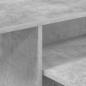 Preview: Konsolentisch Beton Grau 80 x 50 x 225 cm Holzwerkstoff