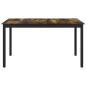 Preview: Esstische 140 x 80 x 75 cm METALL Rechtwinklig