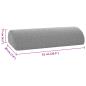 Preview: Beinkissen Geometrisch Grau 52 x 20 x 11 cm Viscoschaum