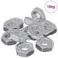 Preview: Sechskantmuttern 3600 pcs Silber Eisen