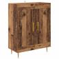 Preview: Highboard 2 pcs Altholz 69,5 x 34 x 180 cm Holzwerkstoff