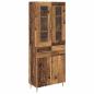 Preview: Highboard 2 pcs Altholz 69,5 x 34 x 180 cm Holzwerkstoff