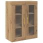 Preview: Highboard 2 pcs Artisan-Eiche 69,5 x 34 x 180 cm Holzwerkstoff