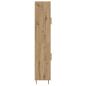 Preview: Highboard 2 pcs Artisan-Eiche 69,5 x 34 x 180 cm Holzwerkstoff