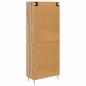 Preview: Highboard 2 pcs Artisan-Eiche 69,5 x 34 x 180 cm Holzwerkstoff