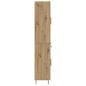Preview: Highboard 2 pcs Artisan-Eiche 69,5 x 34 x 180 cm Holzwerkstoff