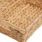 Preview: ARDEBO.de - Aufbewahrungskörbe 2 pcs Natur 38 x 28 x 15 cm Wasserhyazinthe