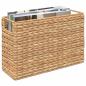 Preview: Zeitschriftenkörbe 2 pcs Natur 39 x 14 x 25 cm Wasserhyazinthe