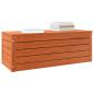 Preview: Aufbewahrungsbox mit Speicher Wachsbraun 89 x 36,5 x 33 cm