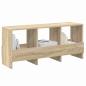 Preview: Magazinregal Sonoma-Eiche 102 x 30 x 45 cm