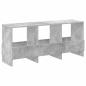 Preview: Magazinregal Beton Grau 102 x 30 x 45 cm