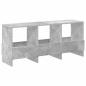 Preview: Magazinregal Beton Grau 102 x 30 x 45 cm