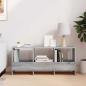 Preview: Magazinregal Sonoma-Grau 102 x 30 x 45 cm