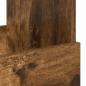 Preview: Magazinregal 2 pcs Geräucherte Eiche 35 x 30 x 45 cm