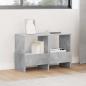 Preview: ARDEBO.de - Magazinregal Beton Grau 68,5 x 30 x 45 cm