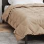 Preview: Sommerdecke Taupe 200 x 135 cm Mikrofaser