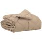 Preview: Sommerdecke Taupe 200 x 155 cm Mikrofaser