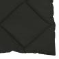 Preview: Sommerdecke 220 x 140 cm Sommer 200 gsm Schwarz