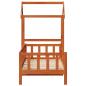 Preview: Tagesbett Set Wachsbraun Massives Kiefernholz
