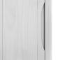 Preview: Badezimmer-Wandschrank mit Regal FLORO Weiß 35 x 30 x 60 cm