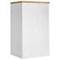 Preview: Badezimmer-Wandschrank mit Regal FLORO Weiß 35 x 30 x 60 cm