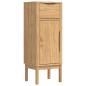 Preview: Badezimmerschrank mit Schubladen Wachsbraun 35 x 30 x 85 cm