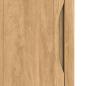 Preview: Bad hoher Schrank Wachsbraun 36 x 30 x 160 cm Massivholz Kiefer