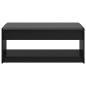 Preview: Flurbank Schwarz Eichen-Optik 103 x 38 x 45 cm