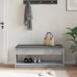 Preview: Flurbank Betongrau 103 x 38 x 45 cm