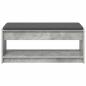 Preview: Flurbank Betongrau 103 x 38 x 45 cm