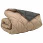 Preview: Winterbettdecke Anthrazit und Taupe 220 x 240 cm Mikrofaser