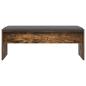 Preview: Flurbank mit Kissen Ger?ucherte Eiche 103 x 38 x 40 cm