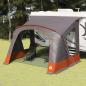 Preview: ARDEBO.de - Caravan Zelt mit Dach Grau und Orange 400 x 270 x 245 cm