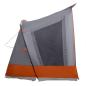 Preview: Caravan Zelt mit Dach Grau und Orange 400 x 270 x 245 cm