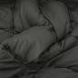 Preview: Sommerdecke Anthrazit 200 x 140 cm Mikrofaser