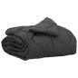 Preview: ARDEBO.de - Sommerdecke Anthrazit 220 x 135 cm Mikrofaser